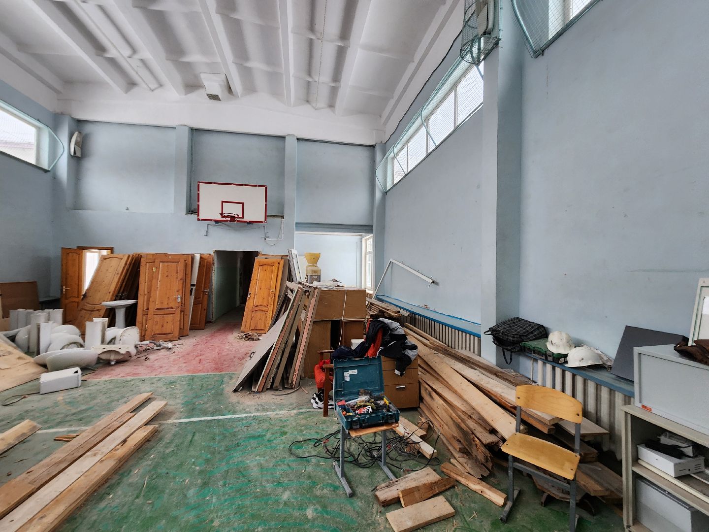 капремонт школы,