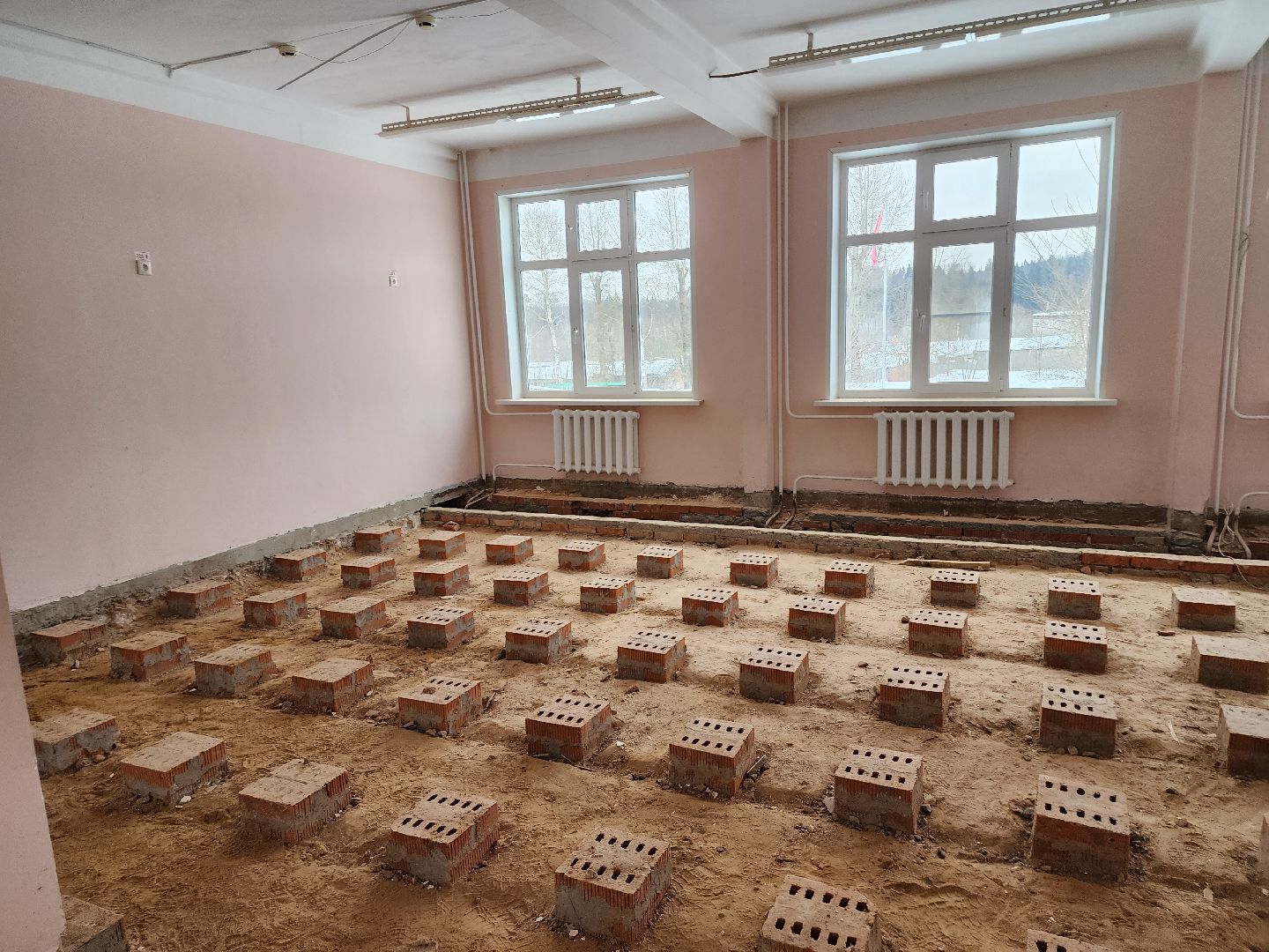 капремонт школы,