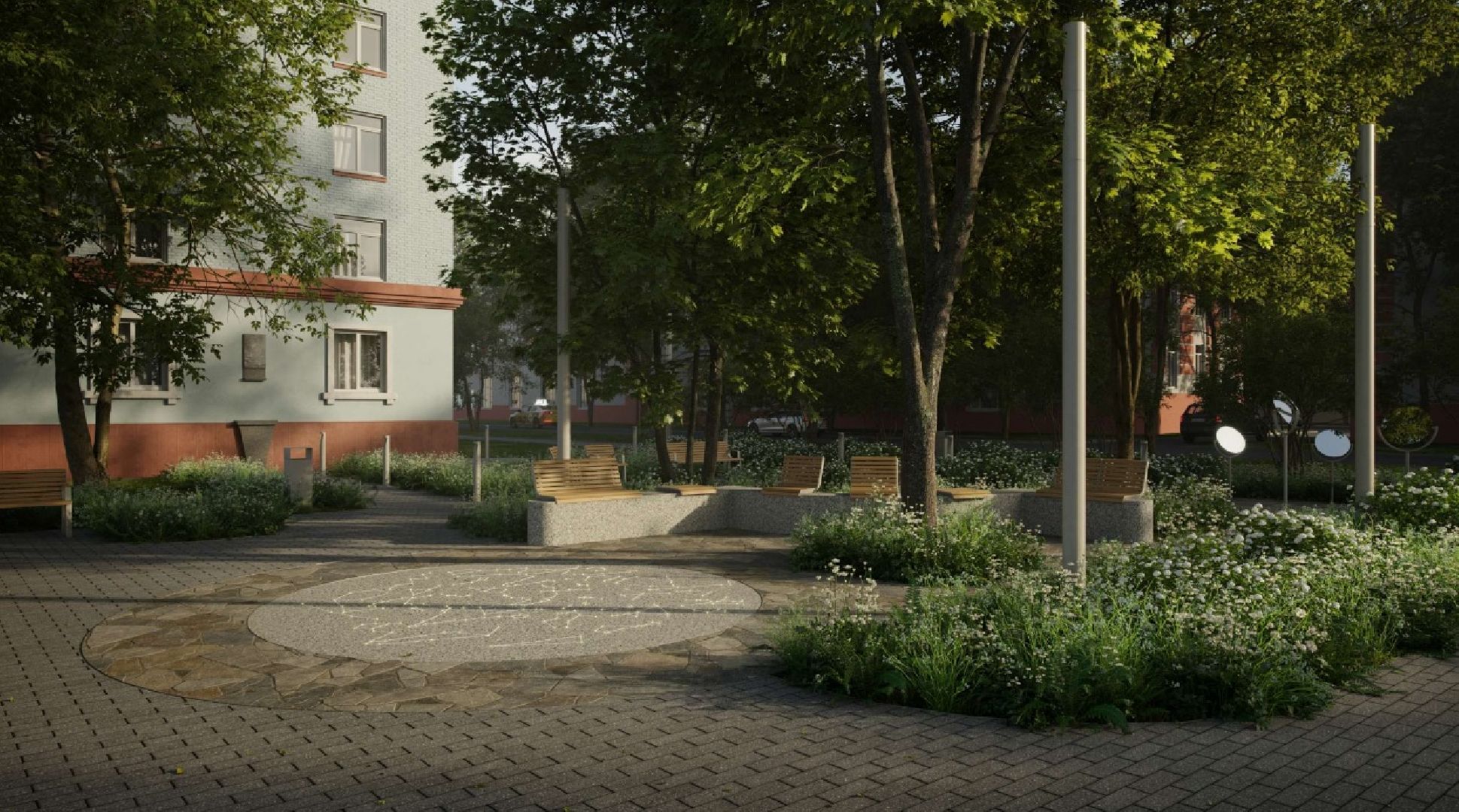 лыткарино, благоустройство, сквер,