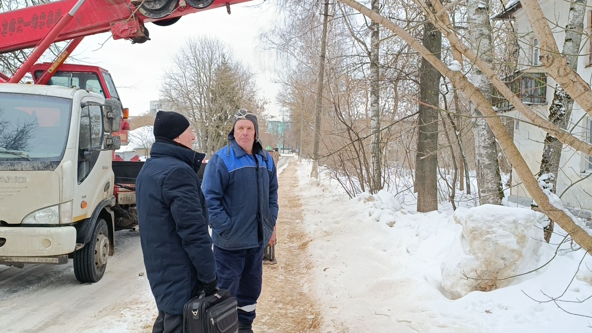 жкх, чистка кровли от снега, лобня,