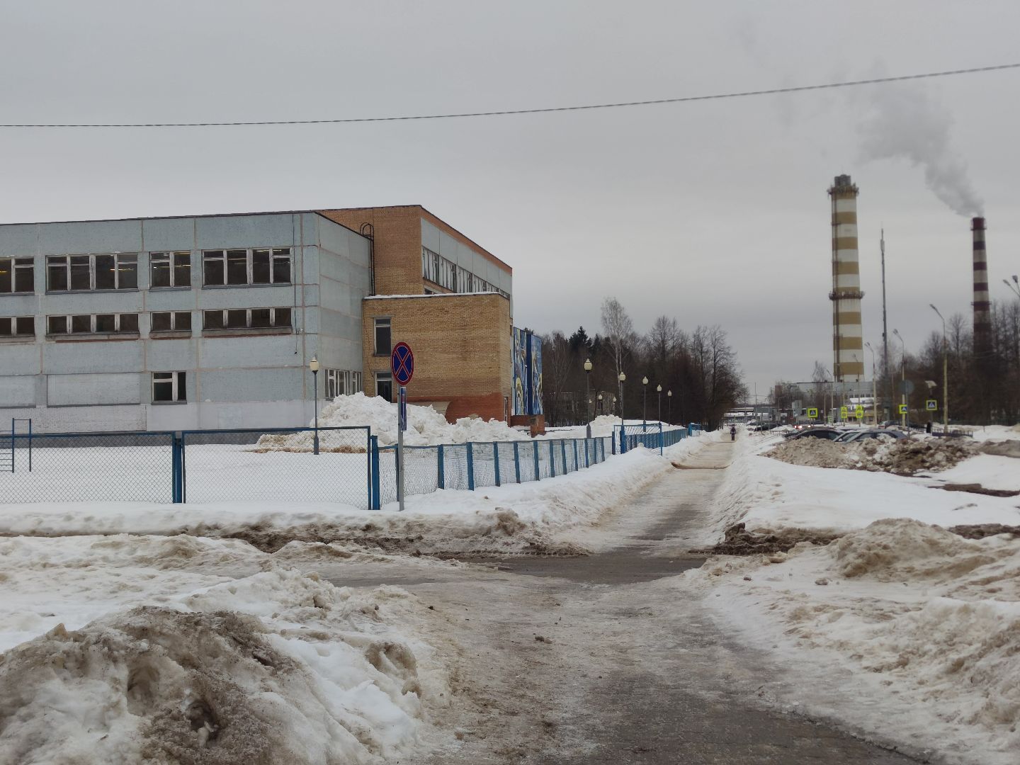 Дубна, жкх, Уборка снега, Школа, Коммунальные службы, Коммунальная техника,