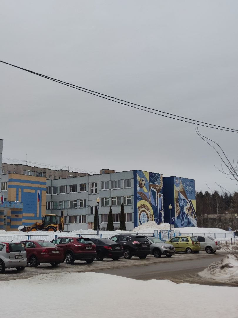 Дубна, жкх, Уборка снега, Школа, Коммунальные службы, Коммунальная техника,