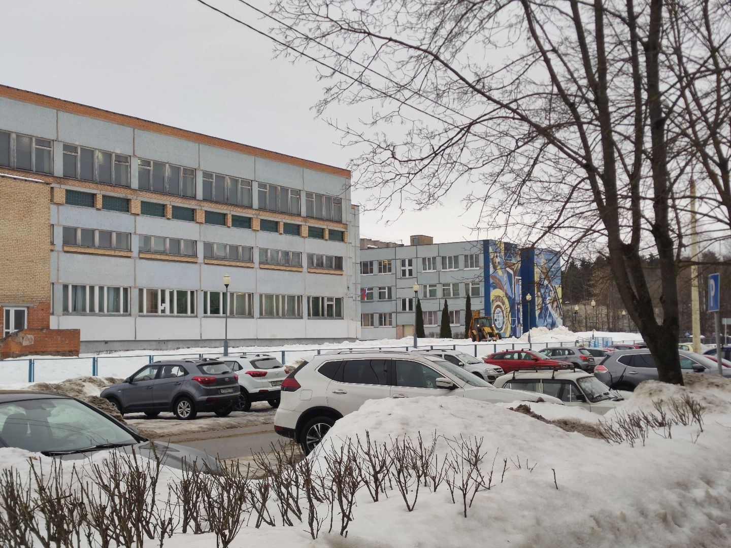 Дубна, жкх, Уборка снега, Школа, Коммунальные службы, Коммунальная техника,