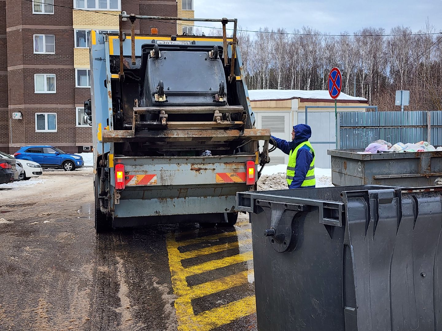вывоз мусора, региональный оператор, контейнерная площадка, Ногинск, Богородский городской округ,