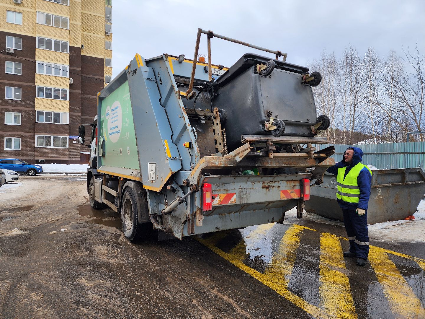вывоз мусора, региональный оператор, контейнерная площадка, Ногинск, Богородский городской округ,