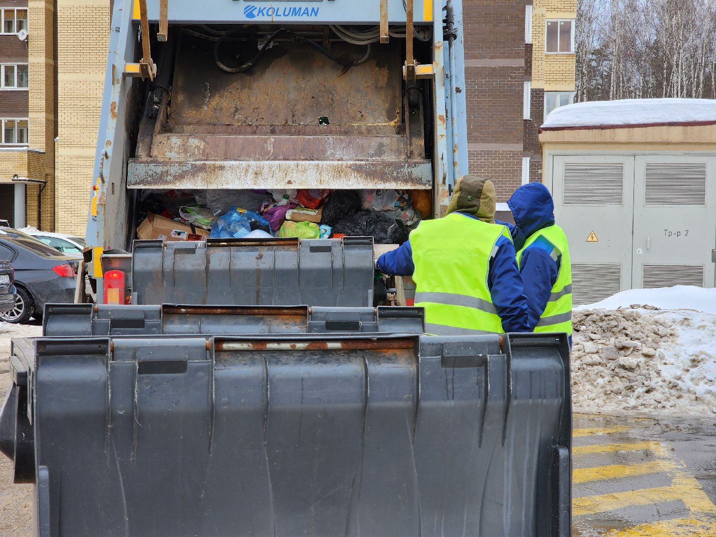 вывоз мусора, региональный оператор, контейнерная площадка, Ногинск, Богородский городской округ,