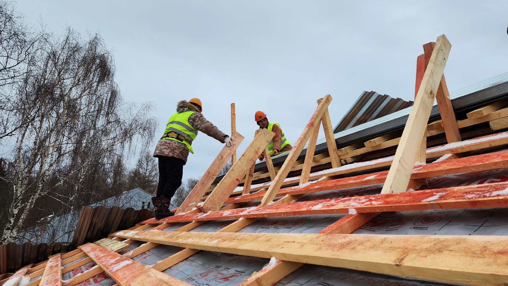 Солнечногорск, ЖКХ, пешки, ремонт кровли,