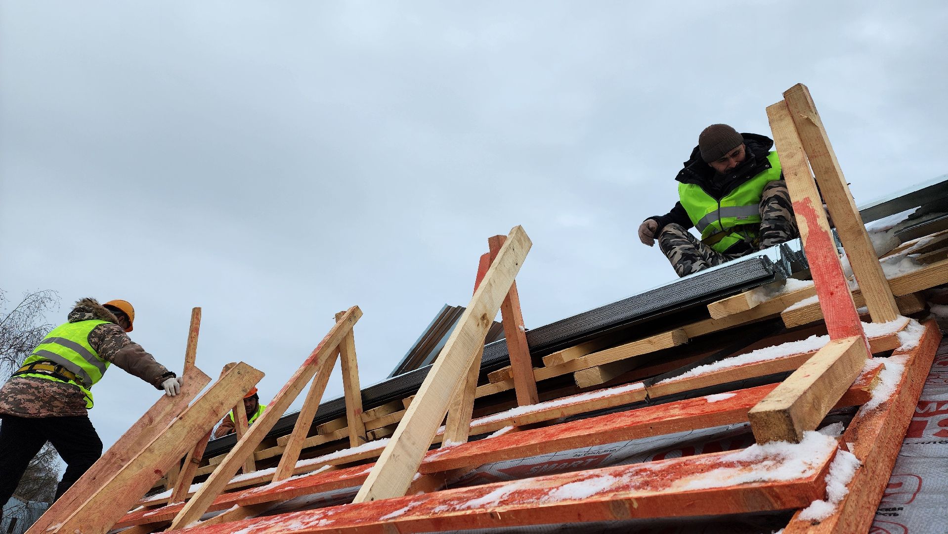 Солнечногорск, ЖКХ, пешки, ремонт кровли,