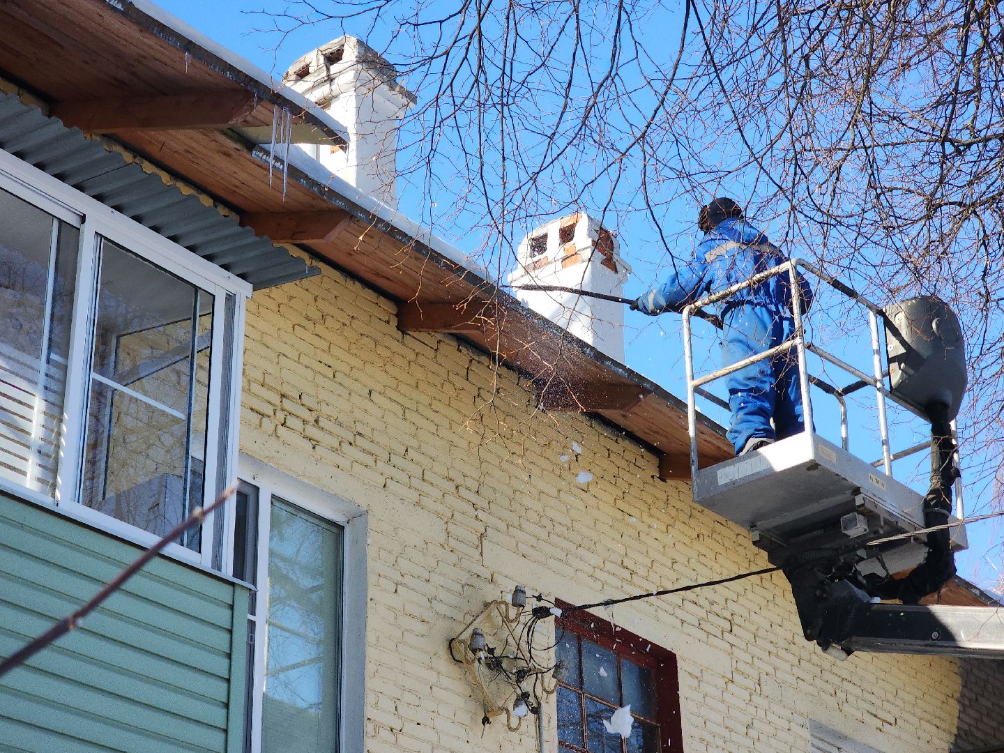 коломна, жкх, сосульки, зима,