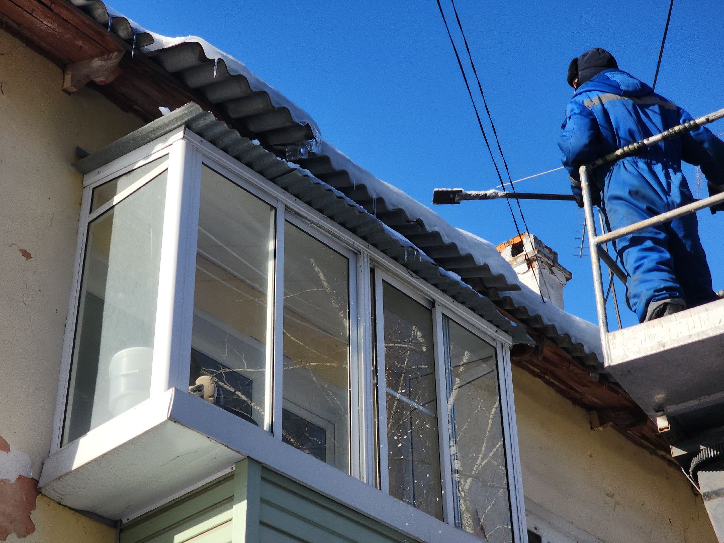 коломна, жкх, сосульки, зима,