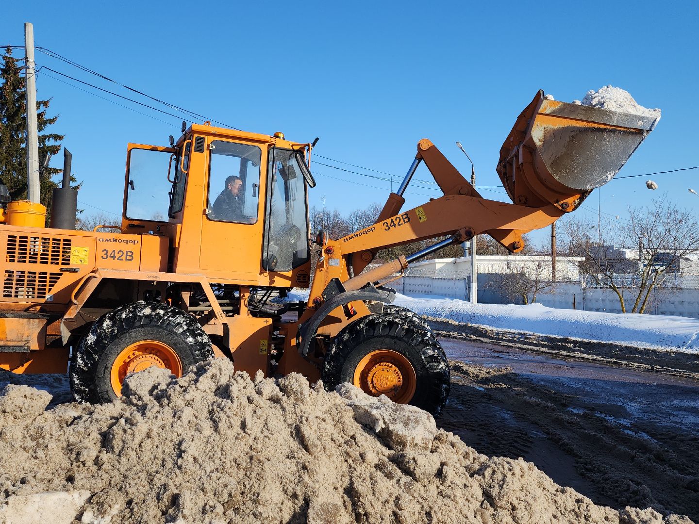 коломна, дороги, перемены, зима, снег и наледь,