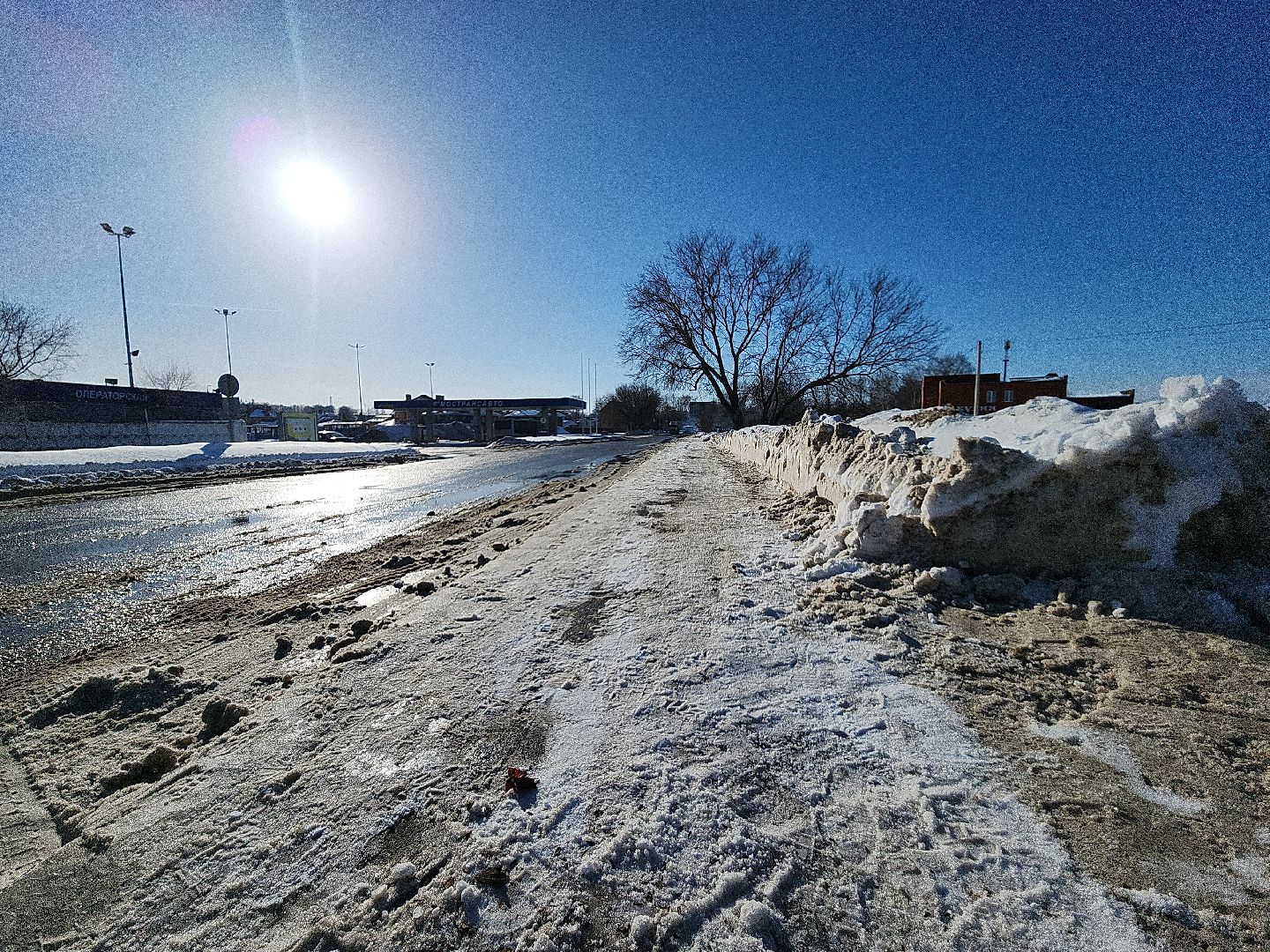 коломна, дороги, перемены, зима, снег и наледь,