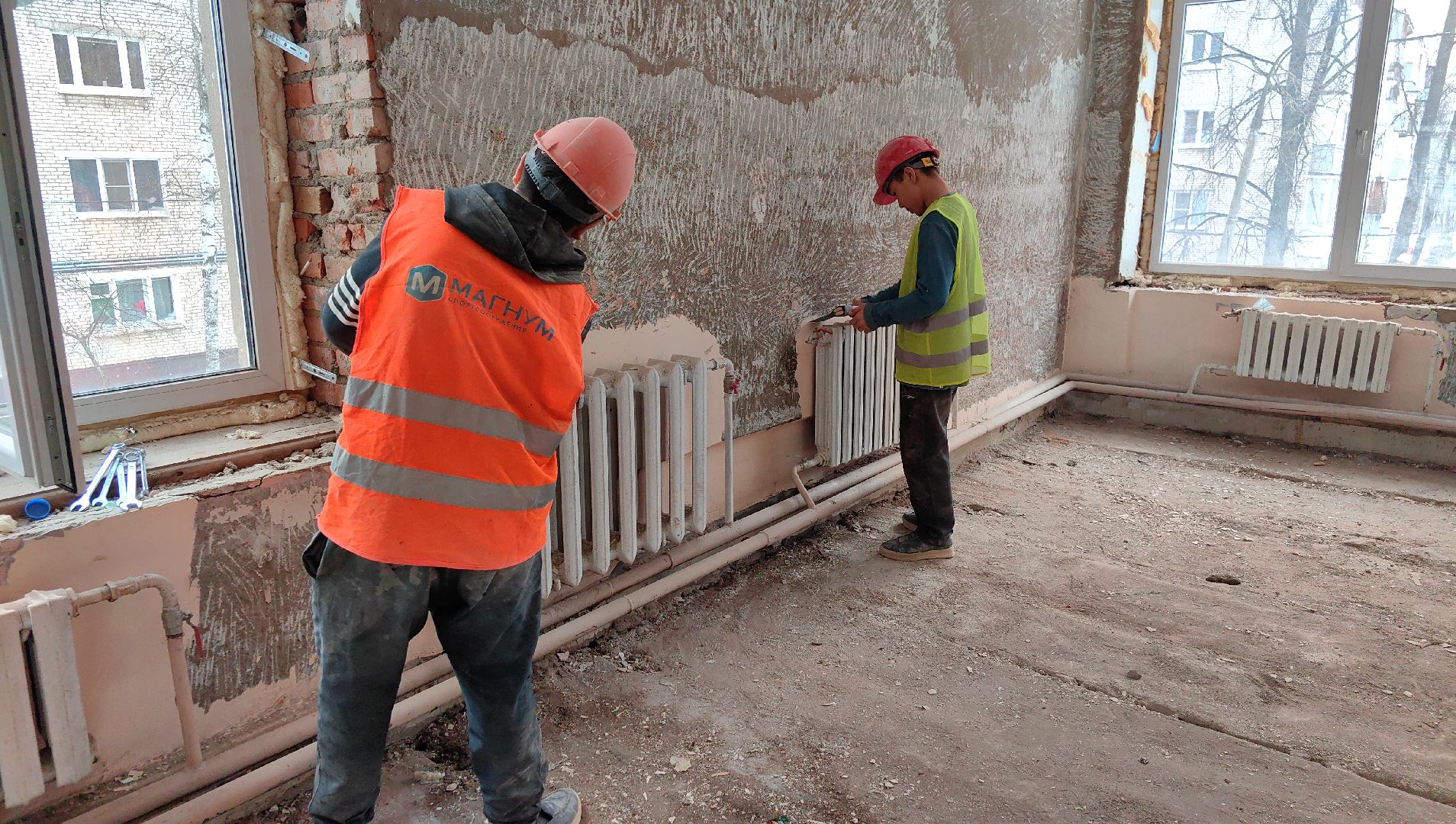 детский сад, капитальный ремонт, демонтаж, бригада,