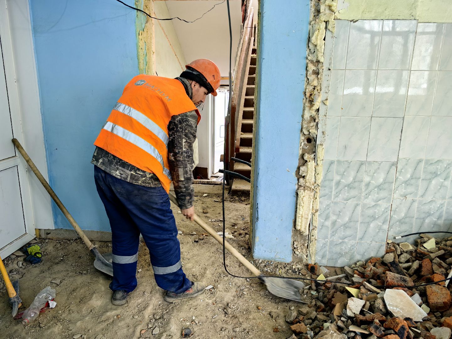 детский сад, капитальный ремонт, демонтаж, бригада,