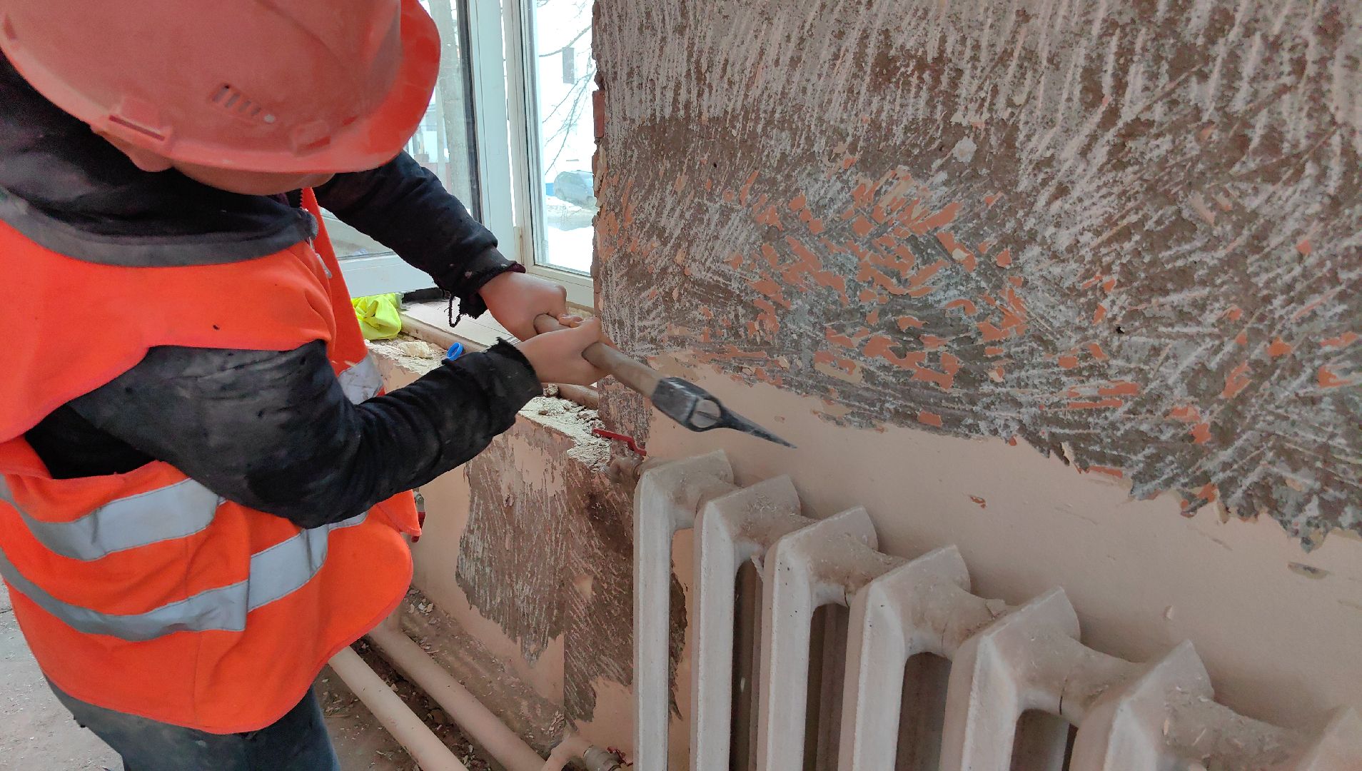 детский сад, капитальный ремонт, демонтаж, бригада,