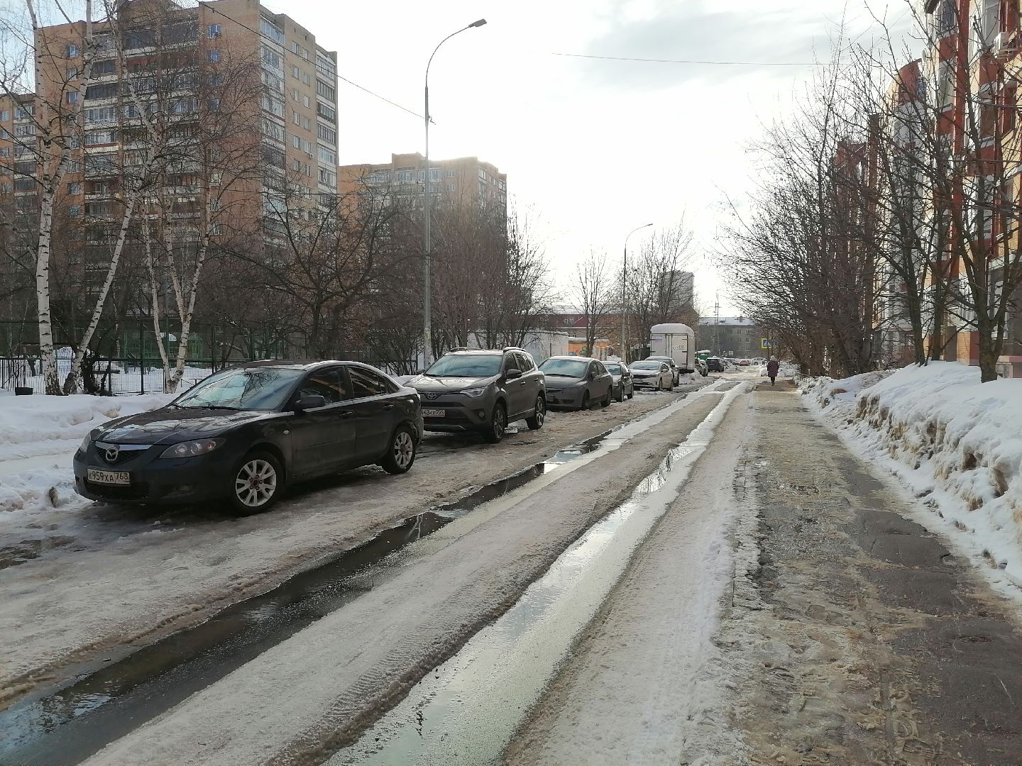 дорога, ремонт дорог, Лобня