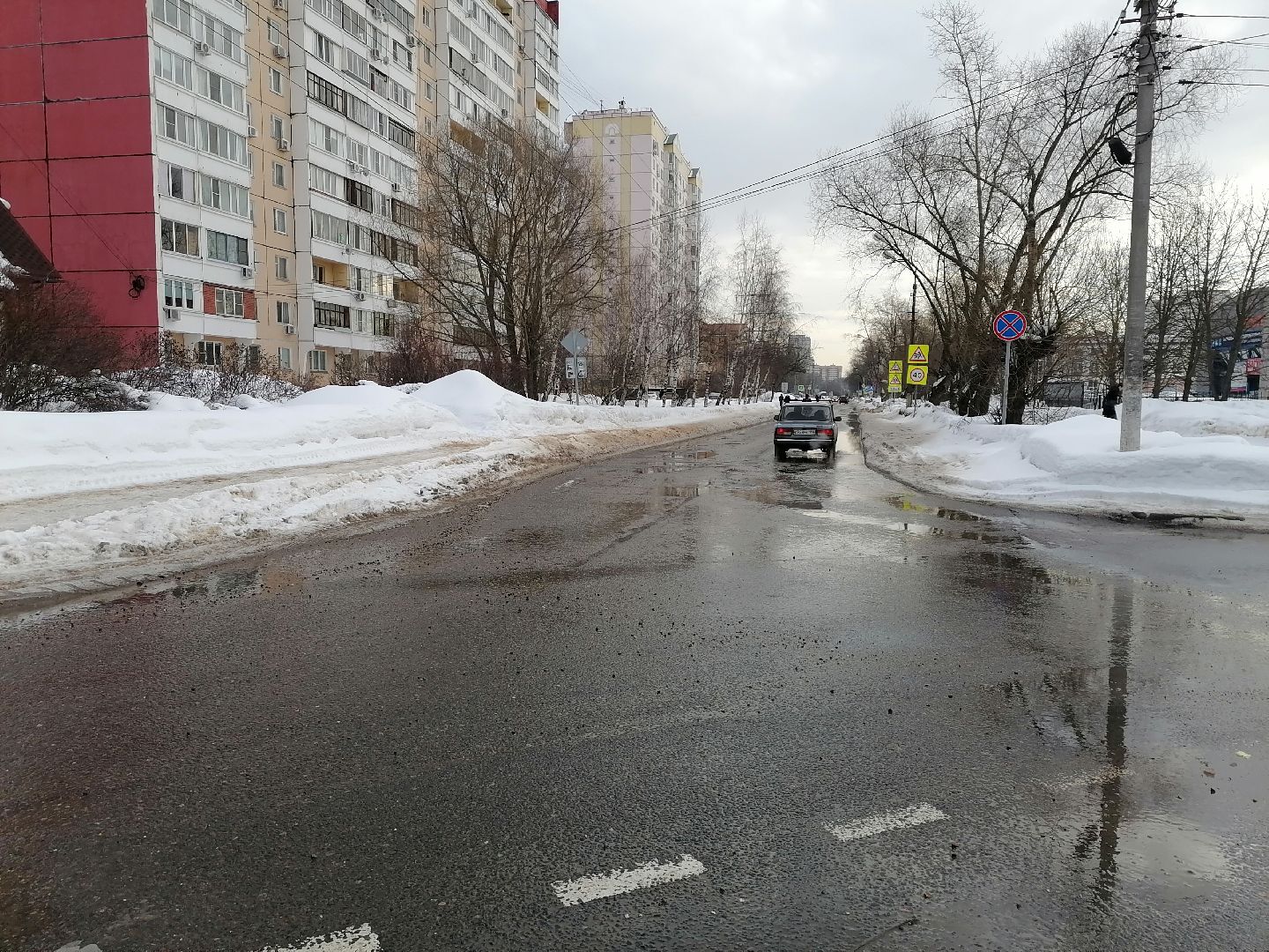 дорога, ремонт дорог, Лобня