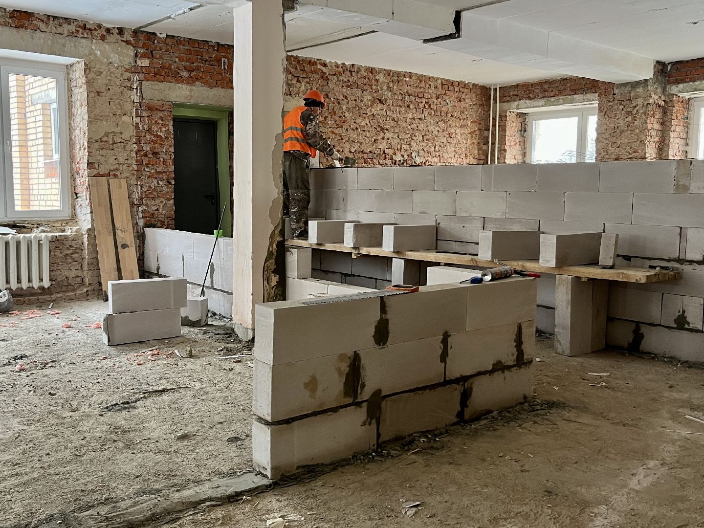 наро-фоминский городской округ, капитальный ремонт школы, Валентин Лебедев,школа,