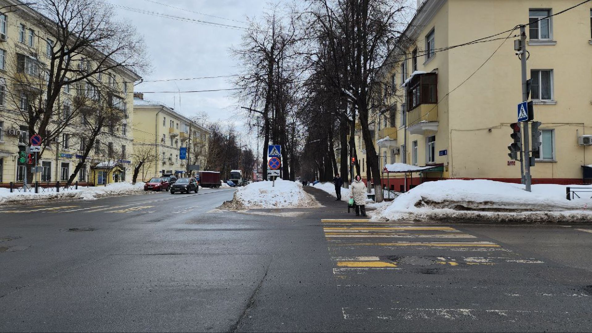 люберцы, снег, дворовые территории,