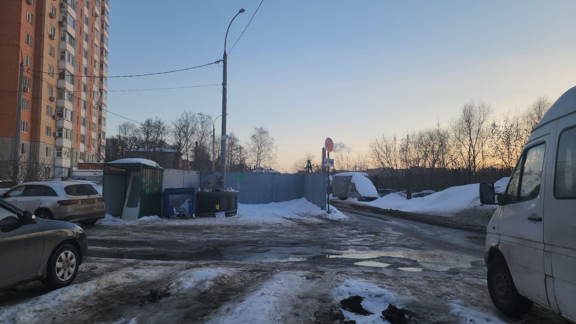 Подольск, благоуйстройство, остановка запрещена, контейнерная площадка,