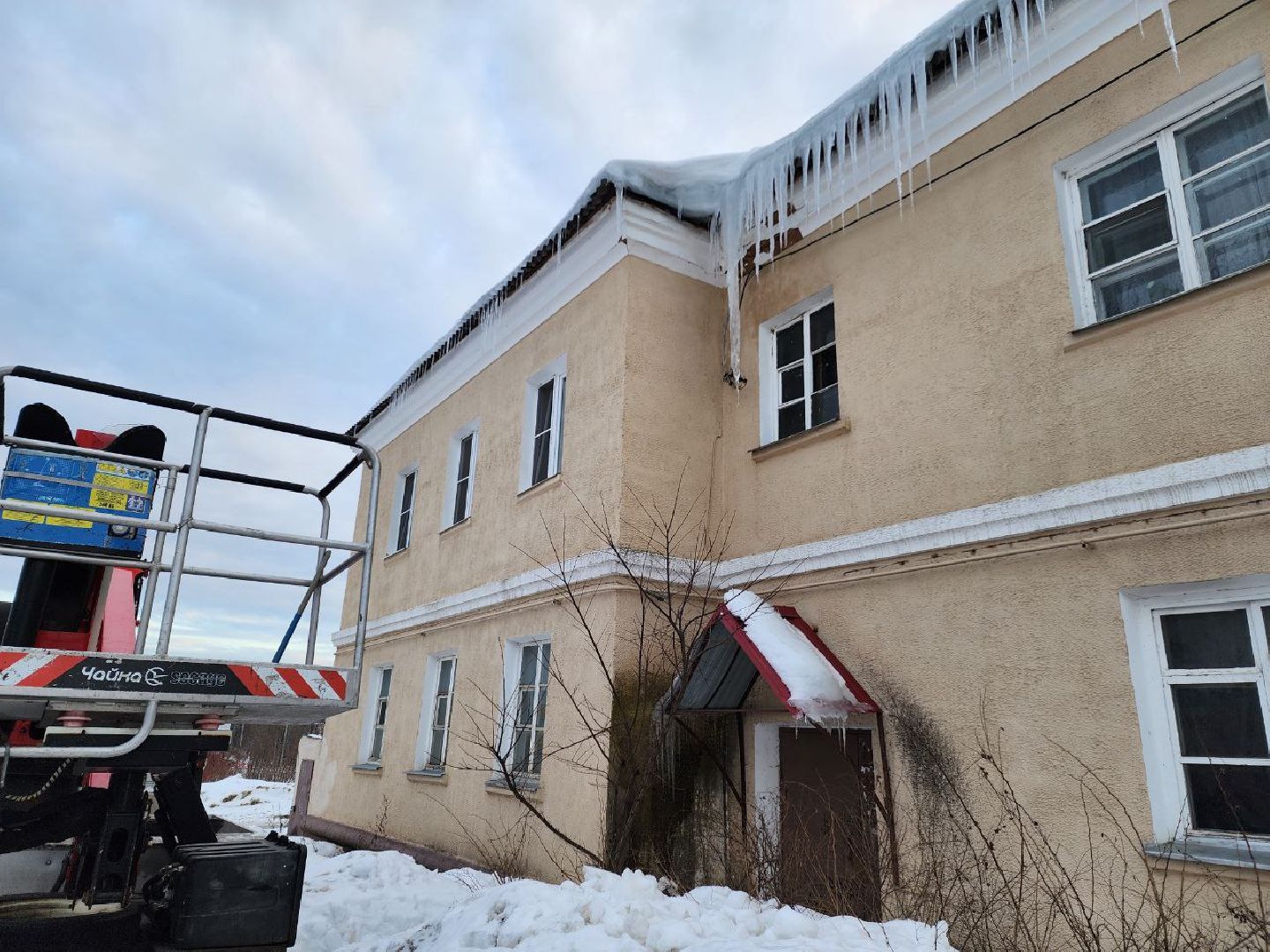 Солнечногорск, Сосульки, Работа, коммунальная служба, ук,