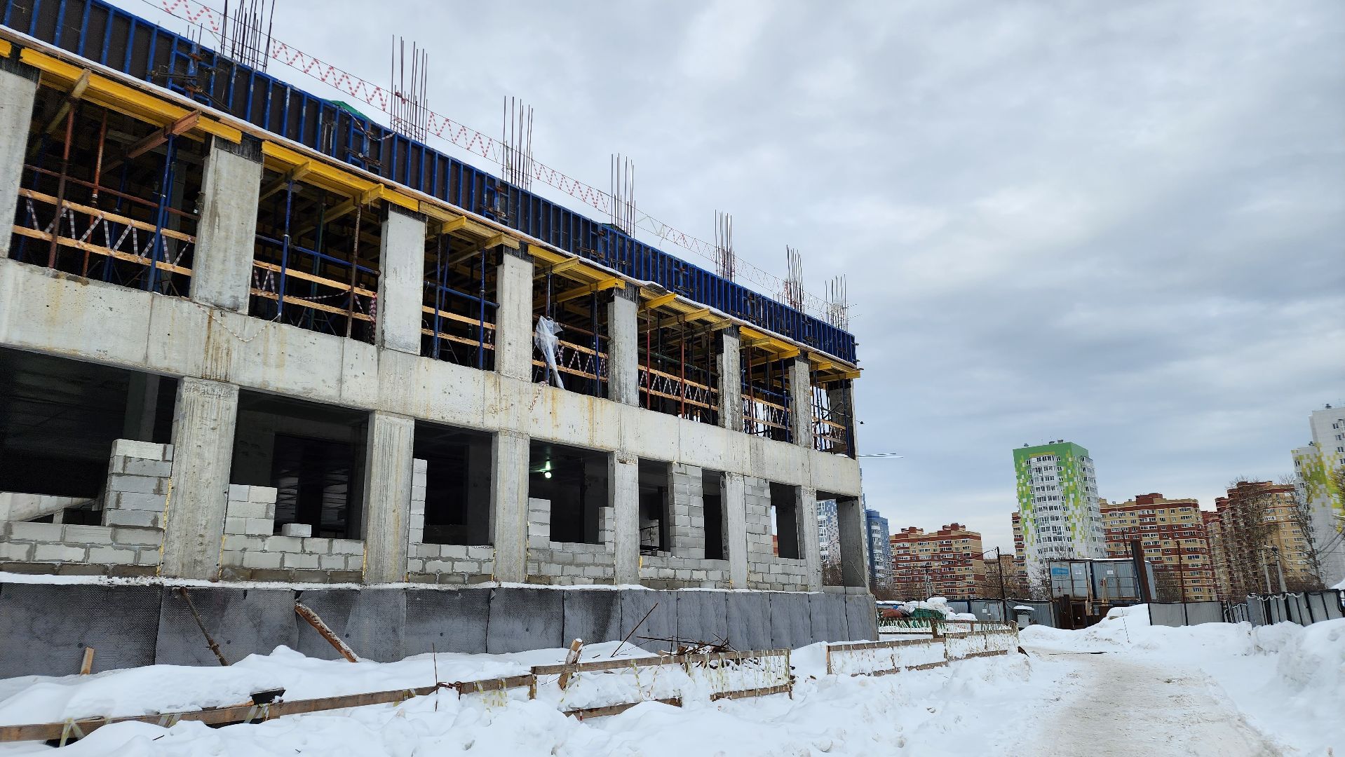 строительство, поликлиника, наша поликлиника, Лосино-Петровский,