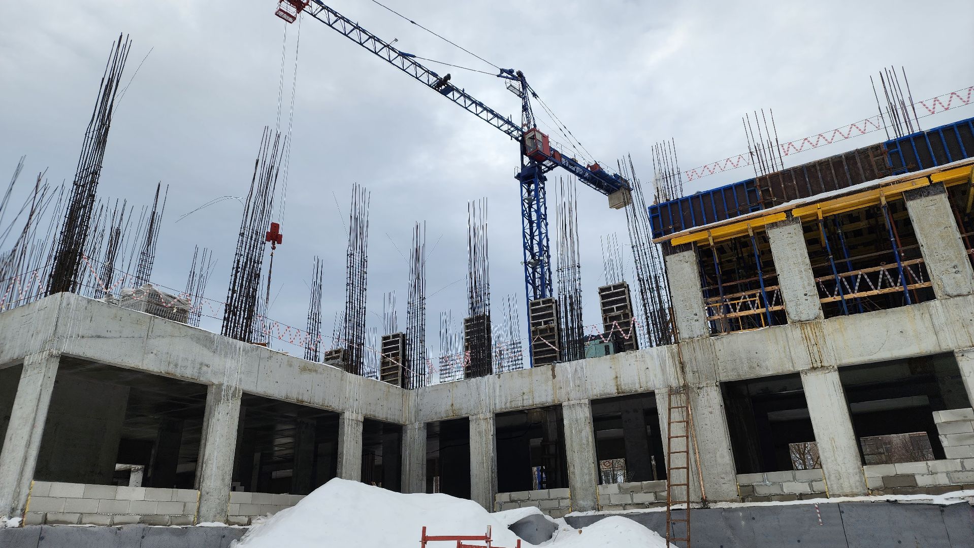 строительство, поликлиника, наша поликлиника, Лосино-Петровский,