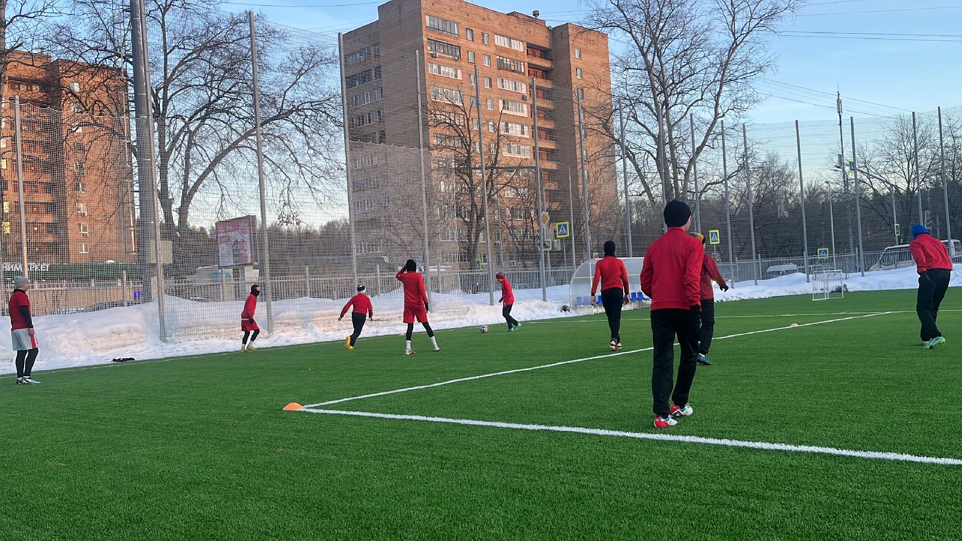 стадион Труд, школа олимпийского резерва, тренировки, футбол,