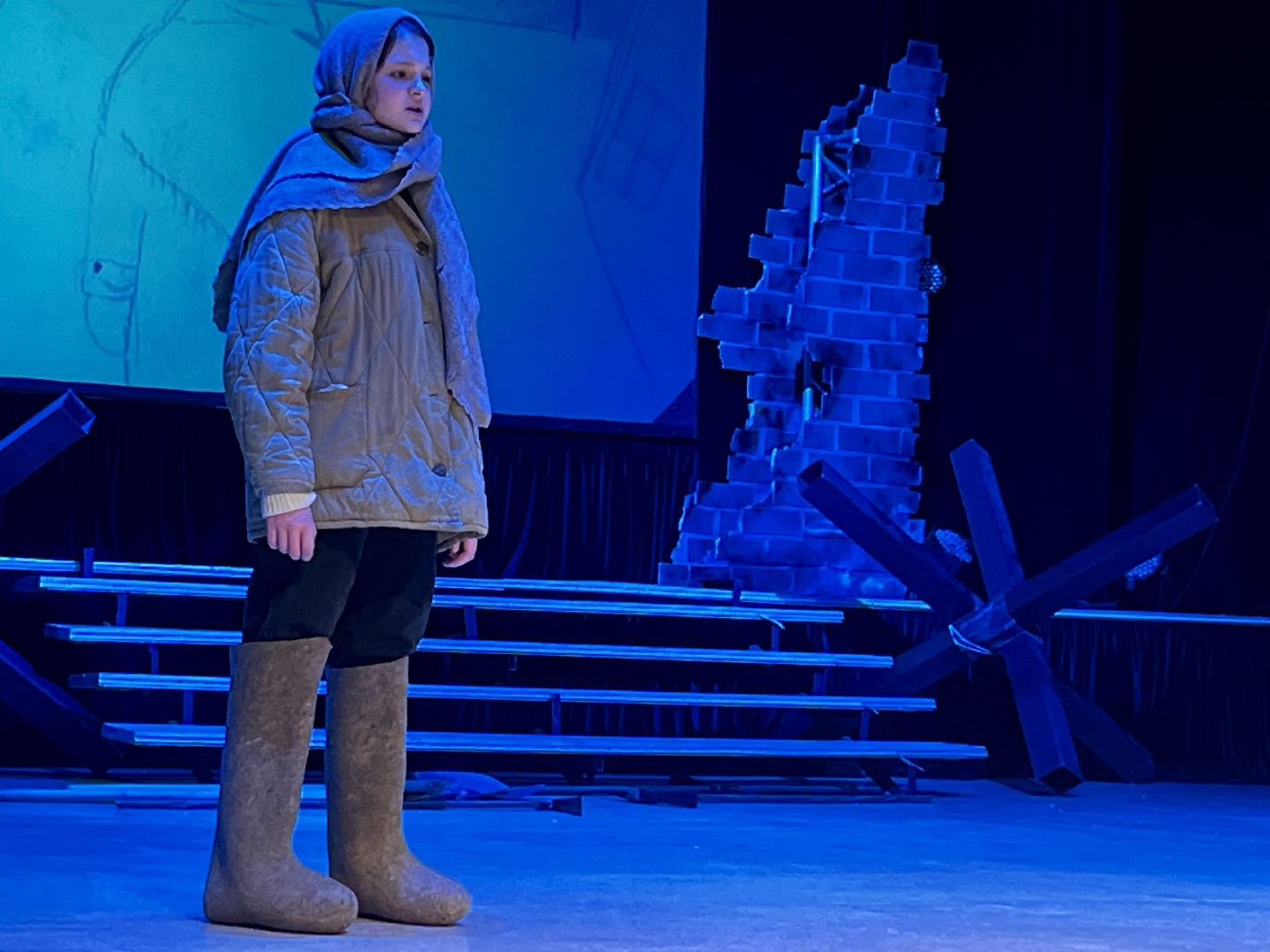 наро-фоминский городской округ, цдк звезда, культура подмосковья, блокада ленинграда,премьера спектакля,