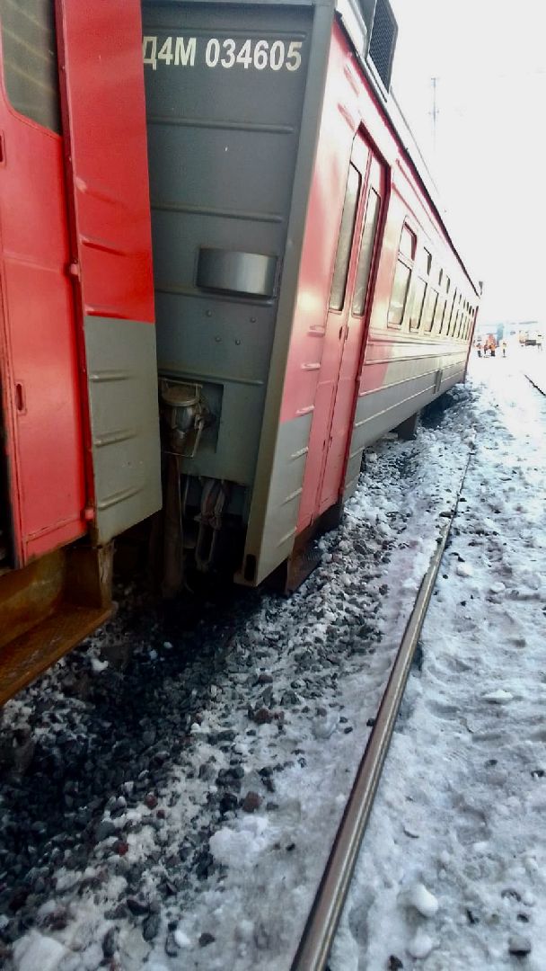 Апрелевка, мцд-4,чп, сход поезда,