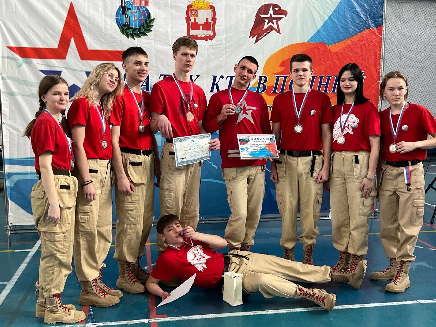 можайск, можайский городской округ, подмосковье, соревнования, военно-спортивная игра, дети, победители,