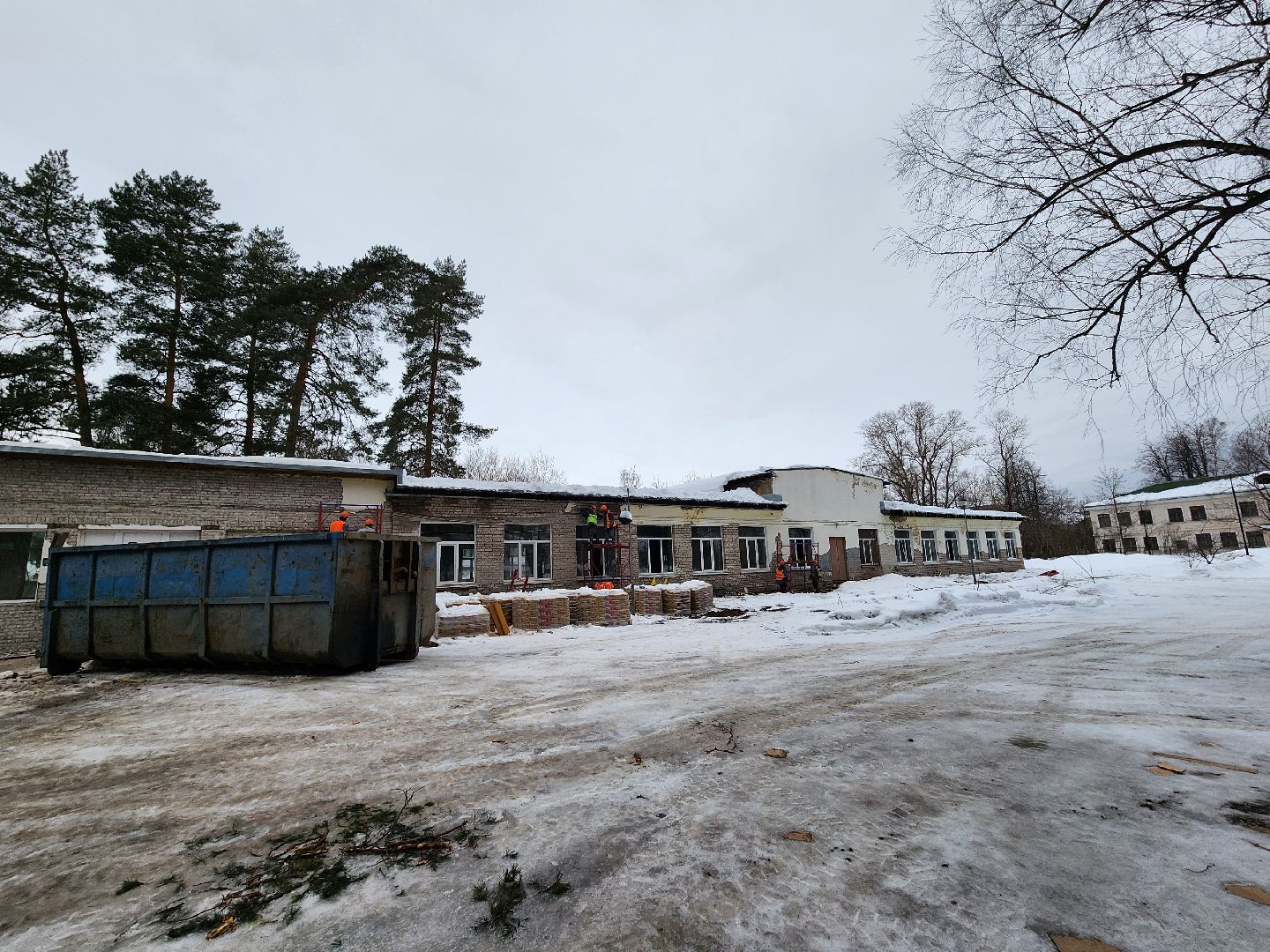 Капремонт, демонтажные работы, Дубна, Школа,