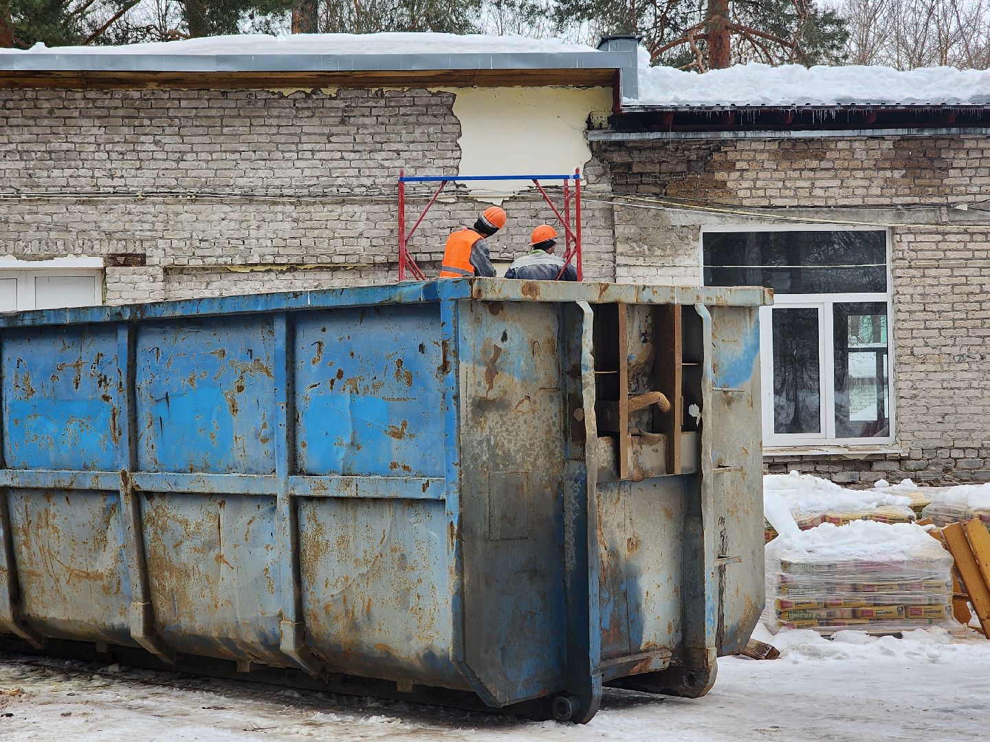 Капремонт, демонтажные работы, Дубна, Школа,