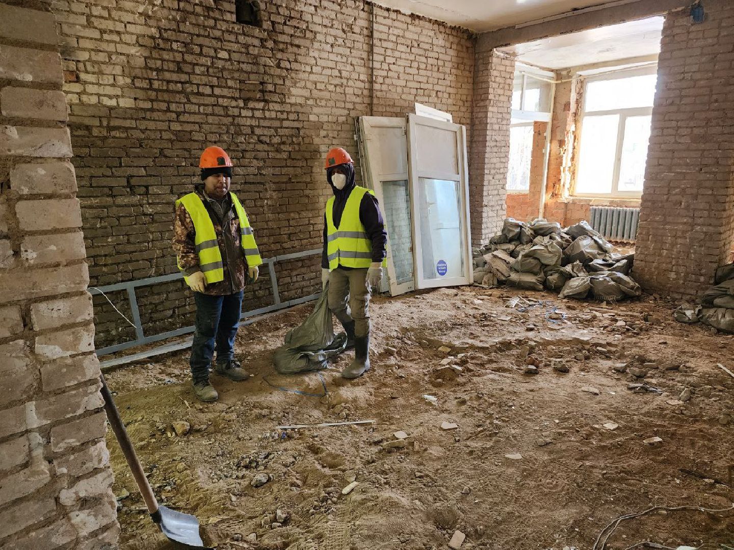 Солнечногорск, Школа, Ремонт, Строительные работы, Ученики,