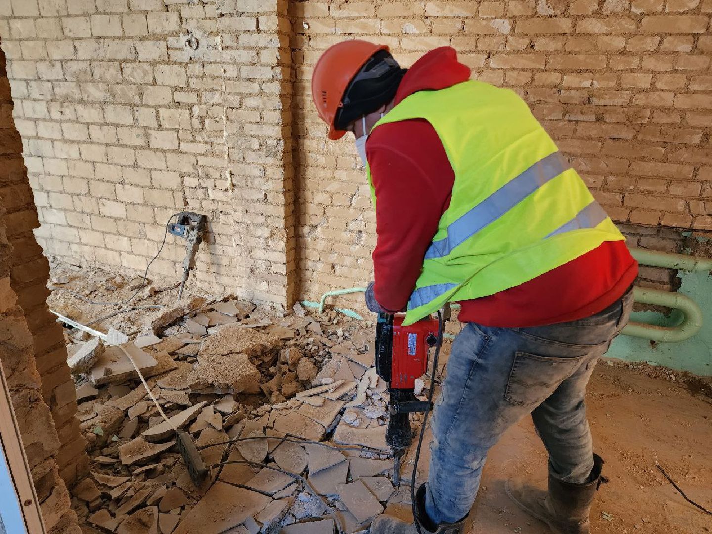 Солнечногорск, Школа, Ремонт, Строительные работы, Ученики,