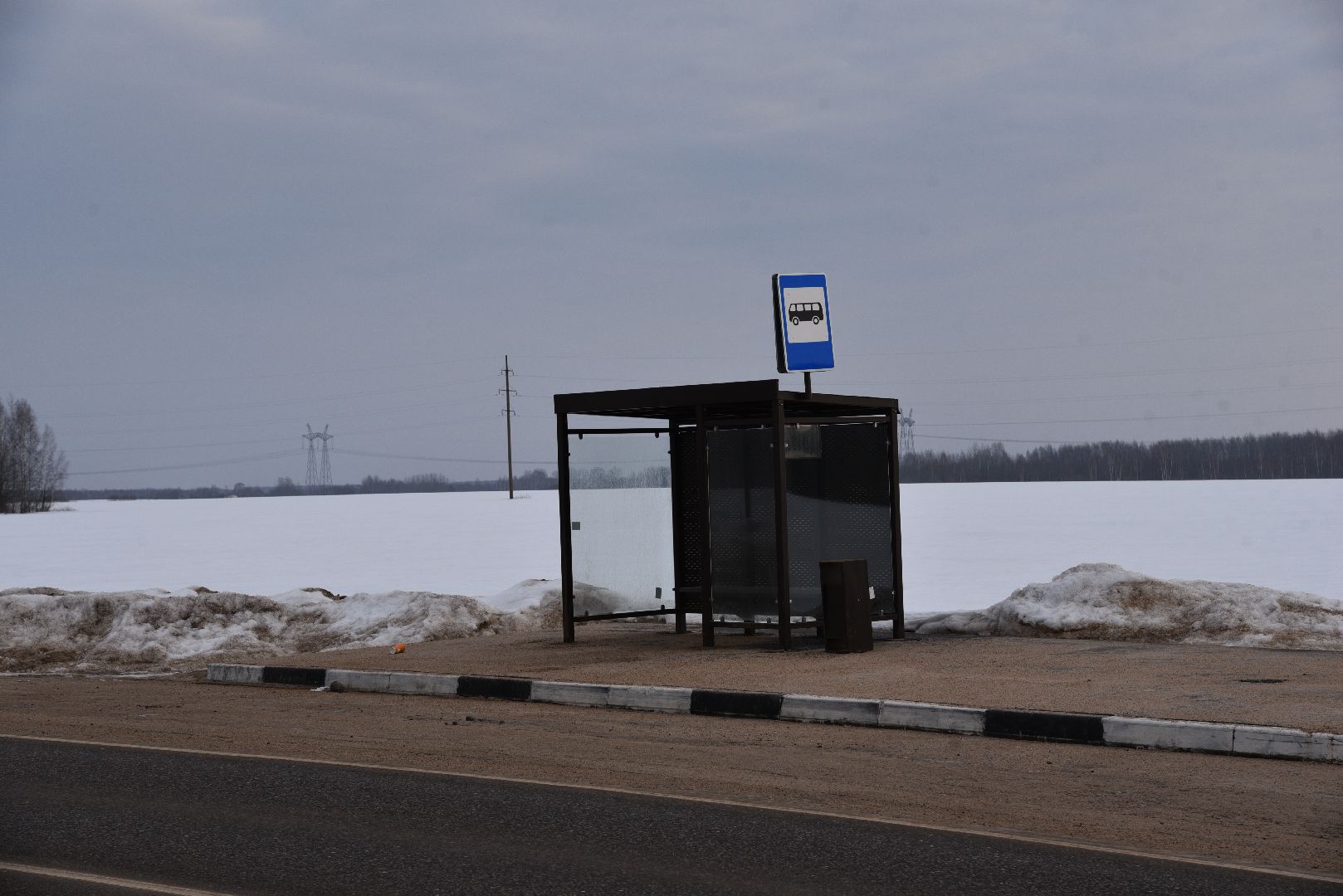 лотошино, новолотошино, остановка, новые автобусные остановки,