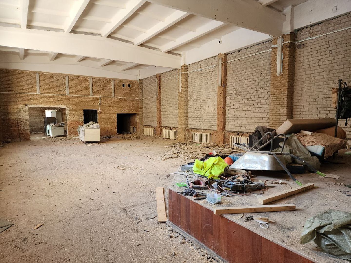 Солнечногорск, Ремонт школы, Педагоги, Рабочие, Учебный процесс,