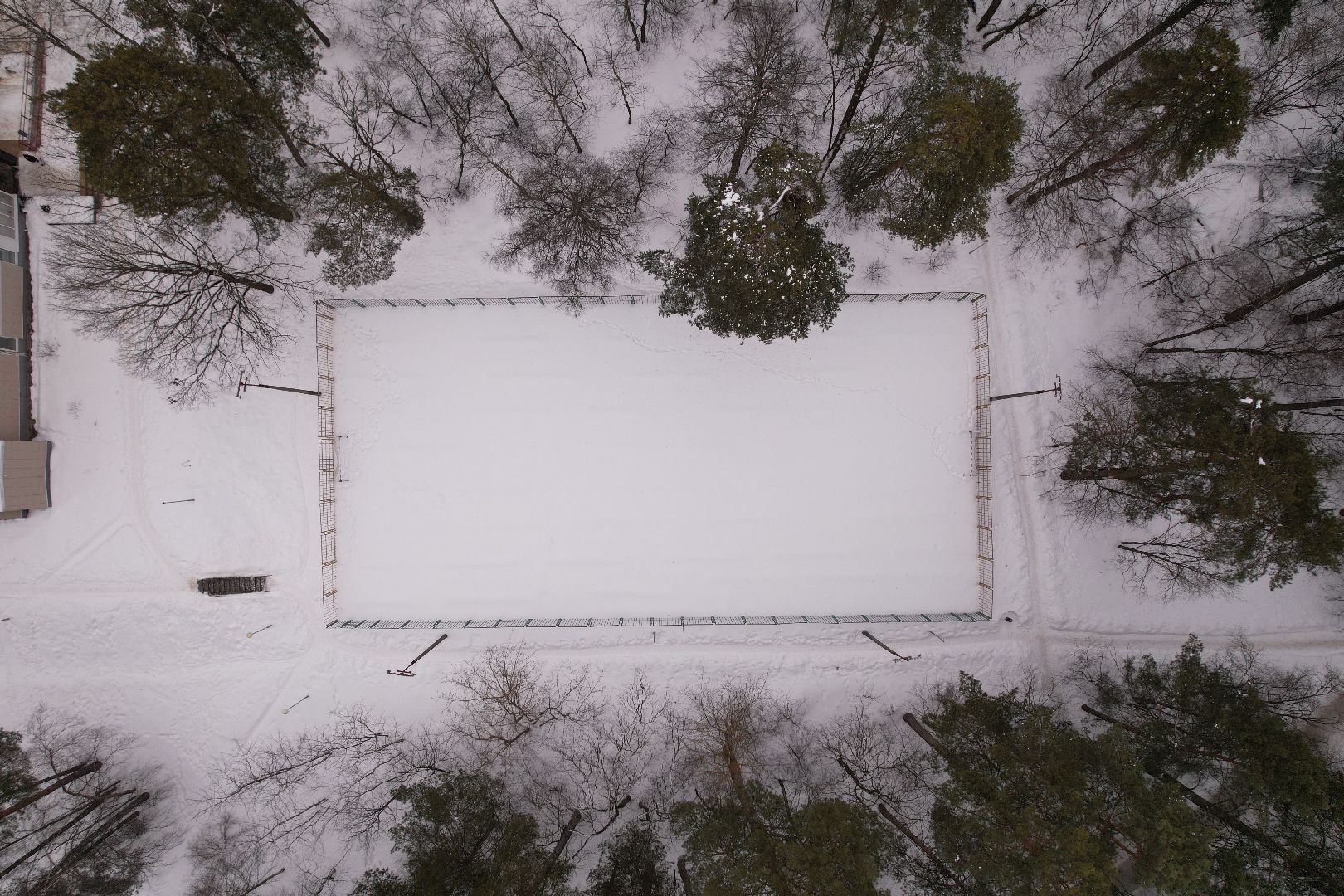 видео с коптера, серпухов, спортивный комплекс,