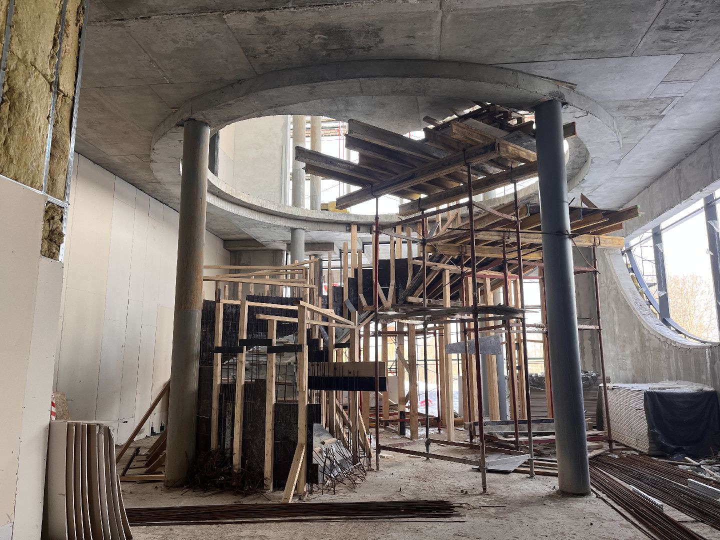 Шаховская, Дворец торжеств, строительство,