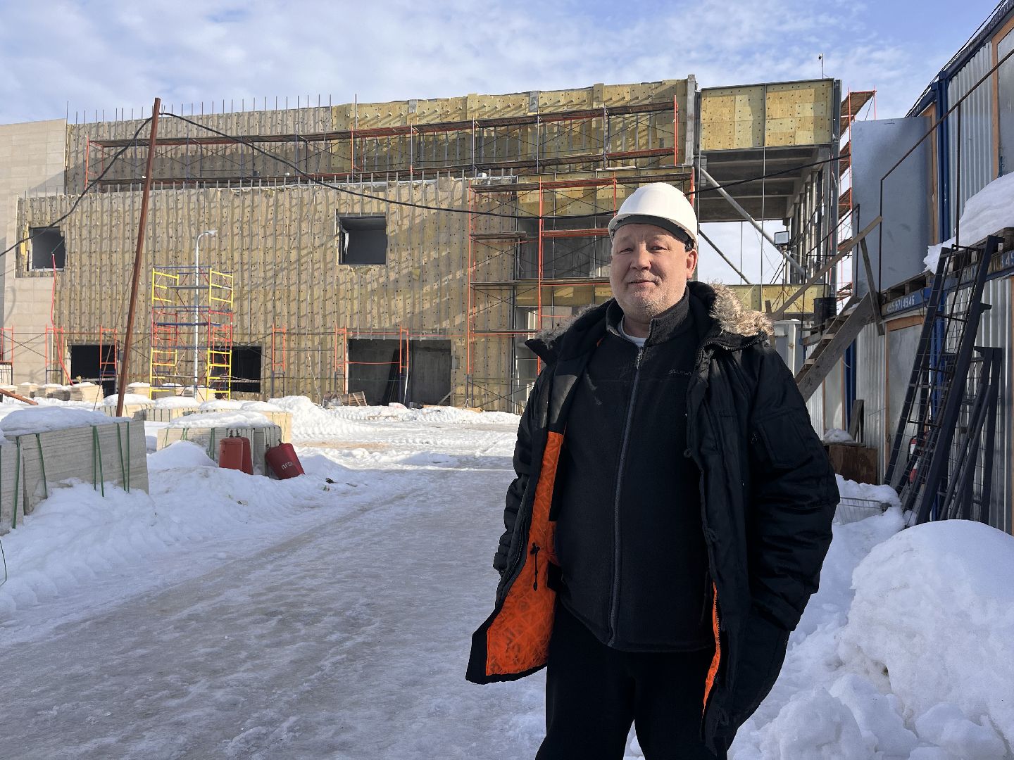 Шаховская, Дворец торжеств, строительство,