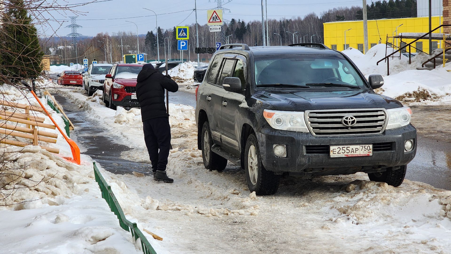 Солнечногорск, Рекинцо-2, ЖКХ, Уборка снега,