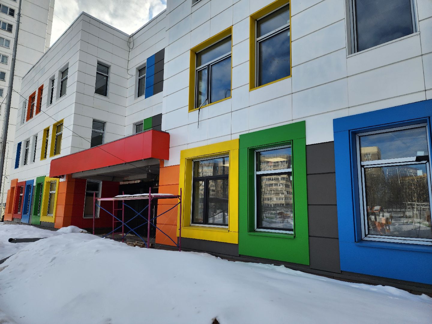 Подольск, детский сад, строительство, отделочные работы,