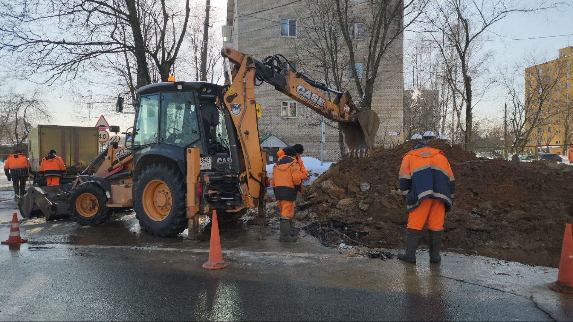 мытищи, жкх, авария, Подача воды, Микрорайон дружба,