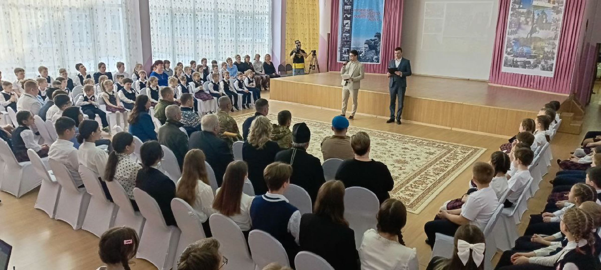 Дмитров, Синьковская школа 1, Урок мужества, СВО,