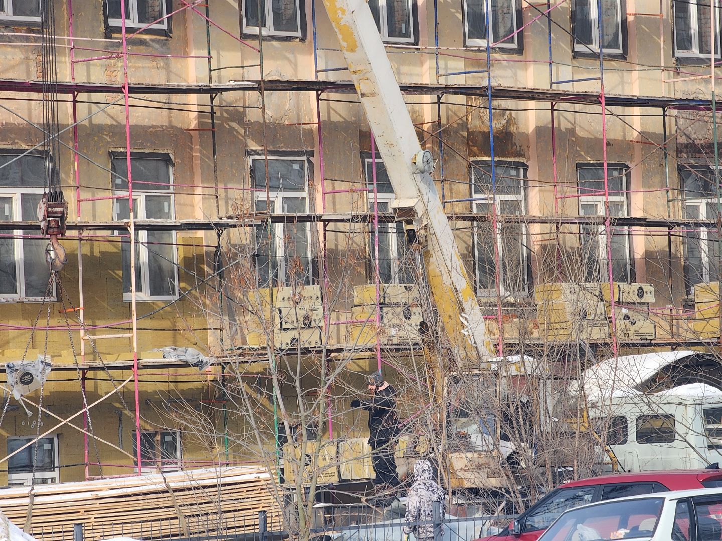 городской округ павловский посад, Павловский Посад, школа, люди, дети, ремонт, строительство,