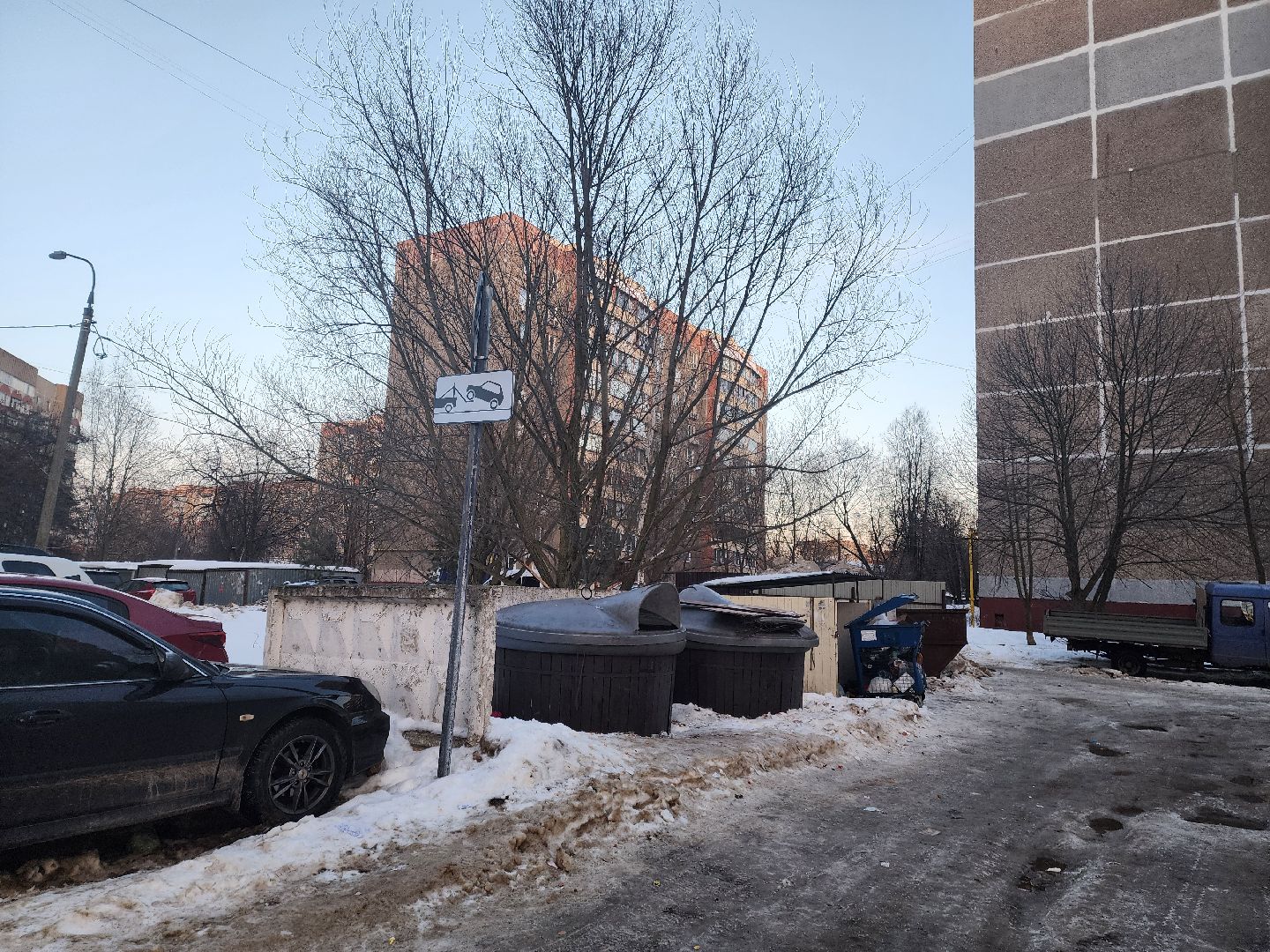 Подольск, остановка запрещена, контейнерная площадка, схема движения,