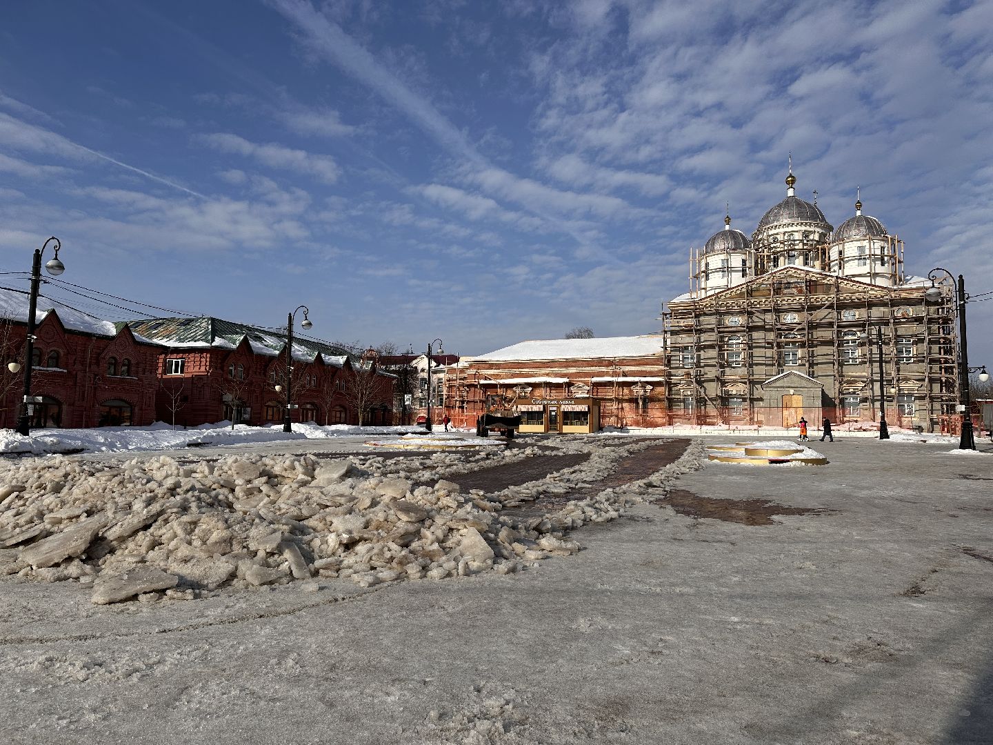 Клин, общество, уборка снега, ЖКХ,