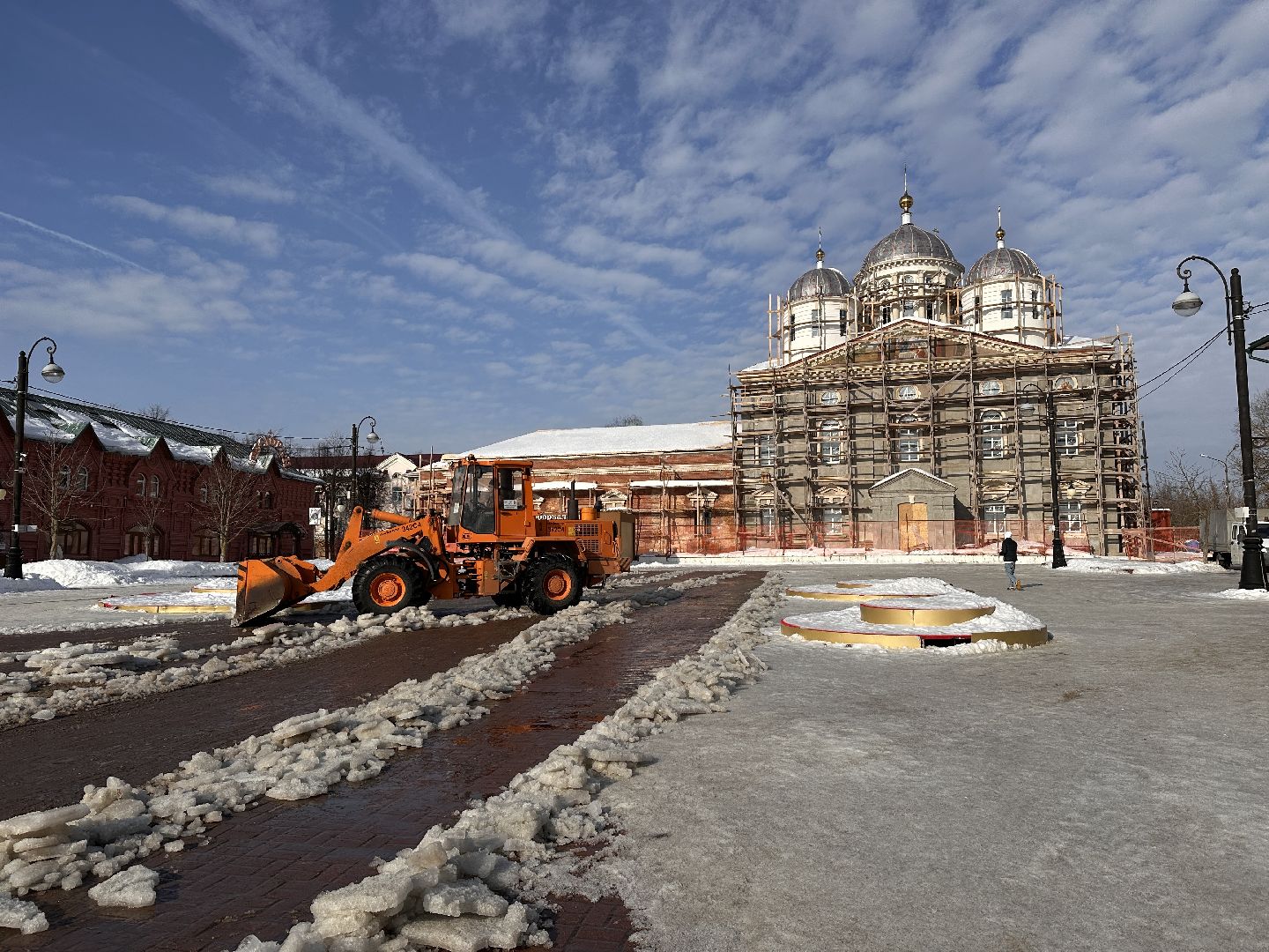 Клин, общество, уборка снега, ЖКХ,