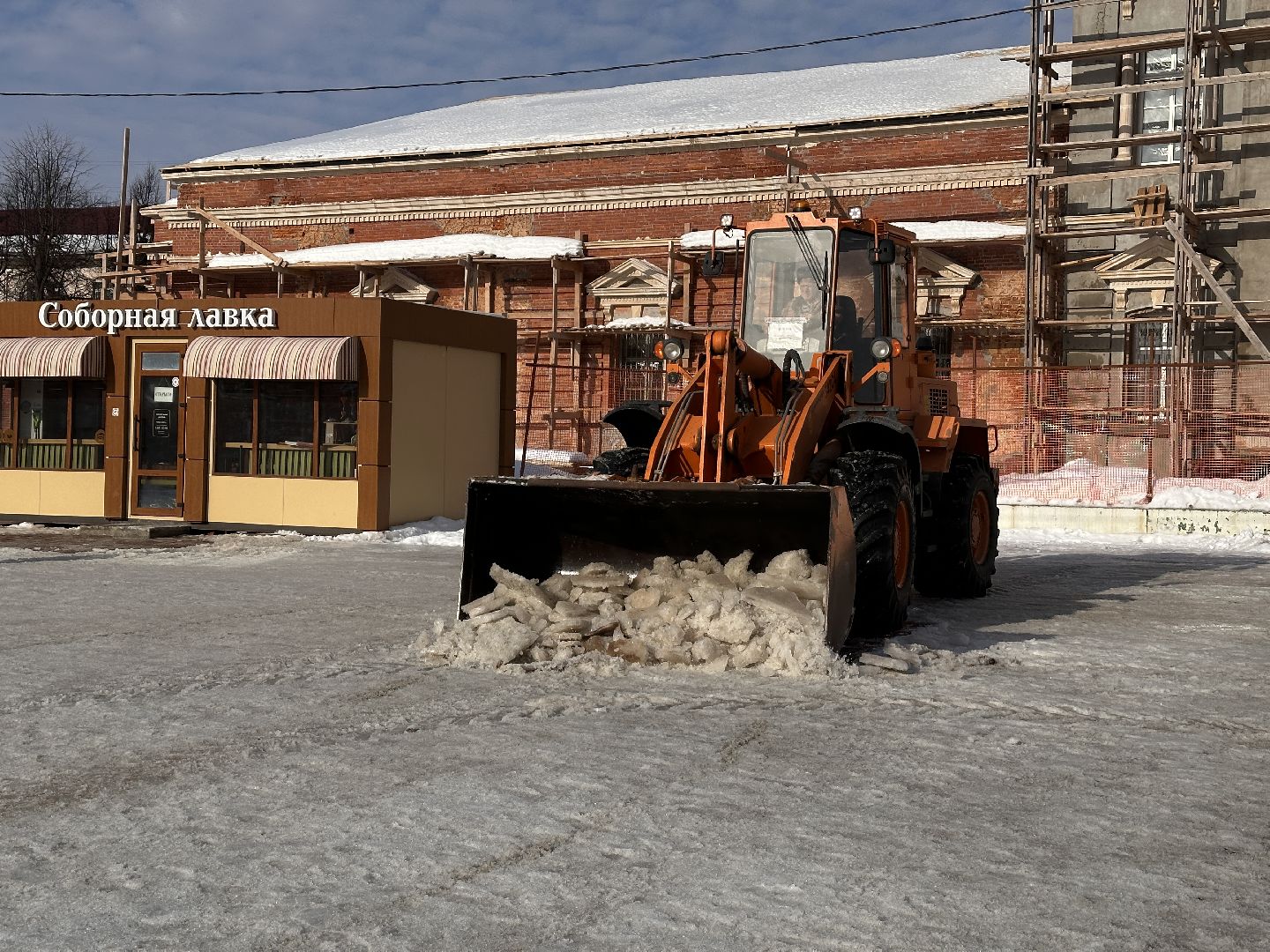 Клин, общество, уборка снега, ЖКХ,