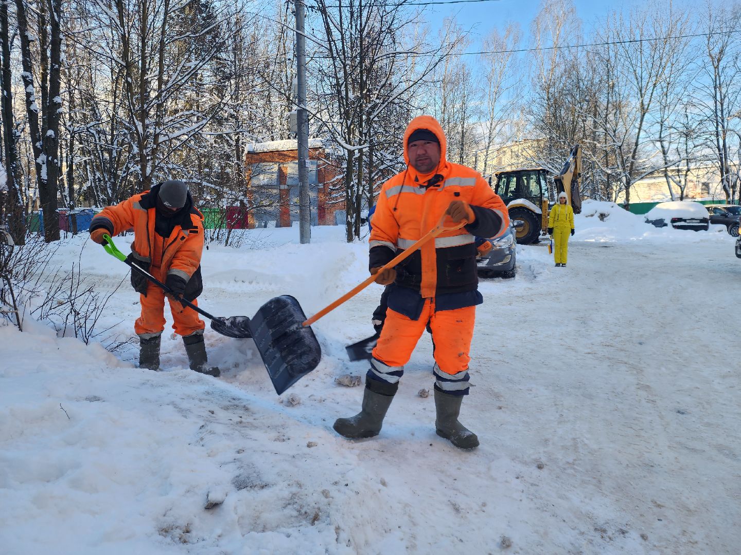Звенигород, ЖКХ, благоустройсво, уборка льда,